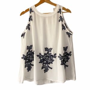 PPLA Eva Woven embroidered tank